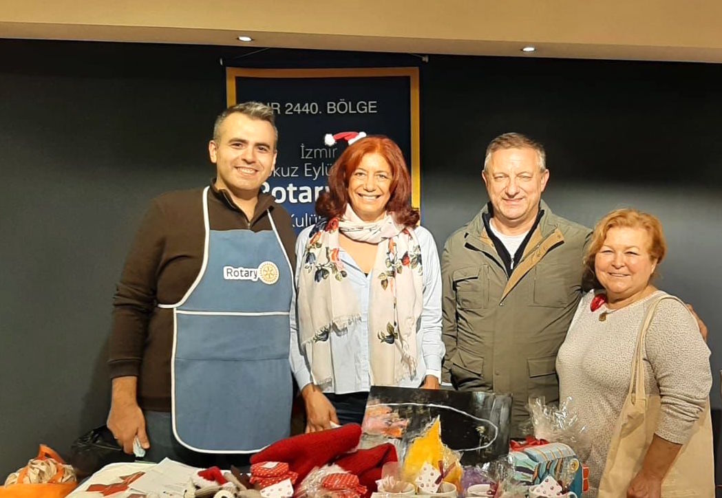 Orman Yangını Yaralarını Sarmak İçin Rotary'den Yılbaşı Kermesi