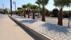 Özdere Yeni Kaldırımlara Kavuştu
