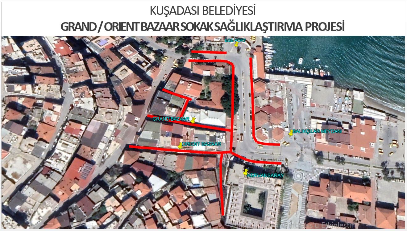 Başkan Günel Turistik Çarşı İçin Düğmeye Bastı
