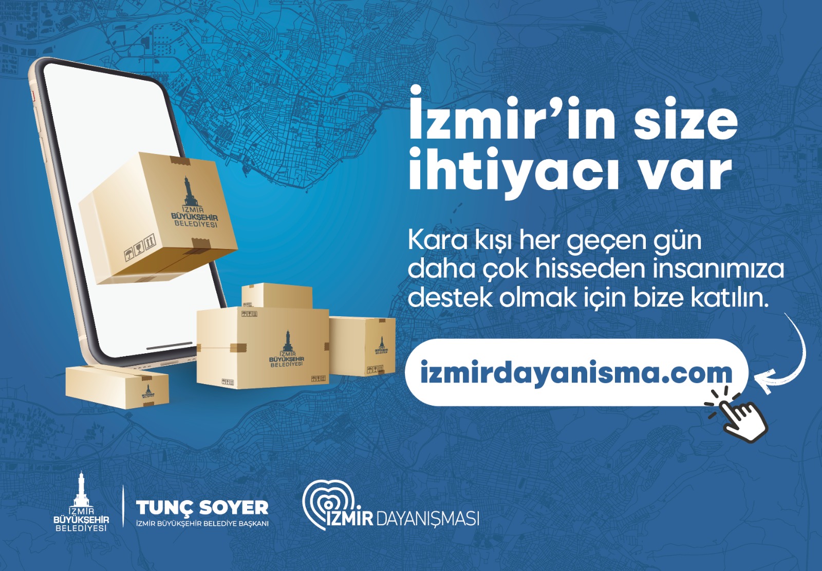 Başkan Soyer: “Bir Sizden Bir Bizden”