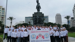 İzmir Aşçılar Derneğinde Başkan Bucak Güven Tazeledi