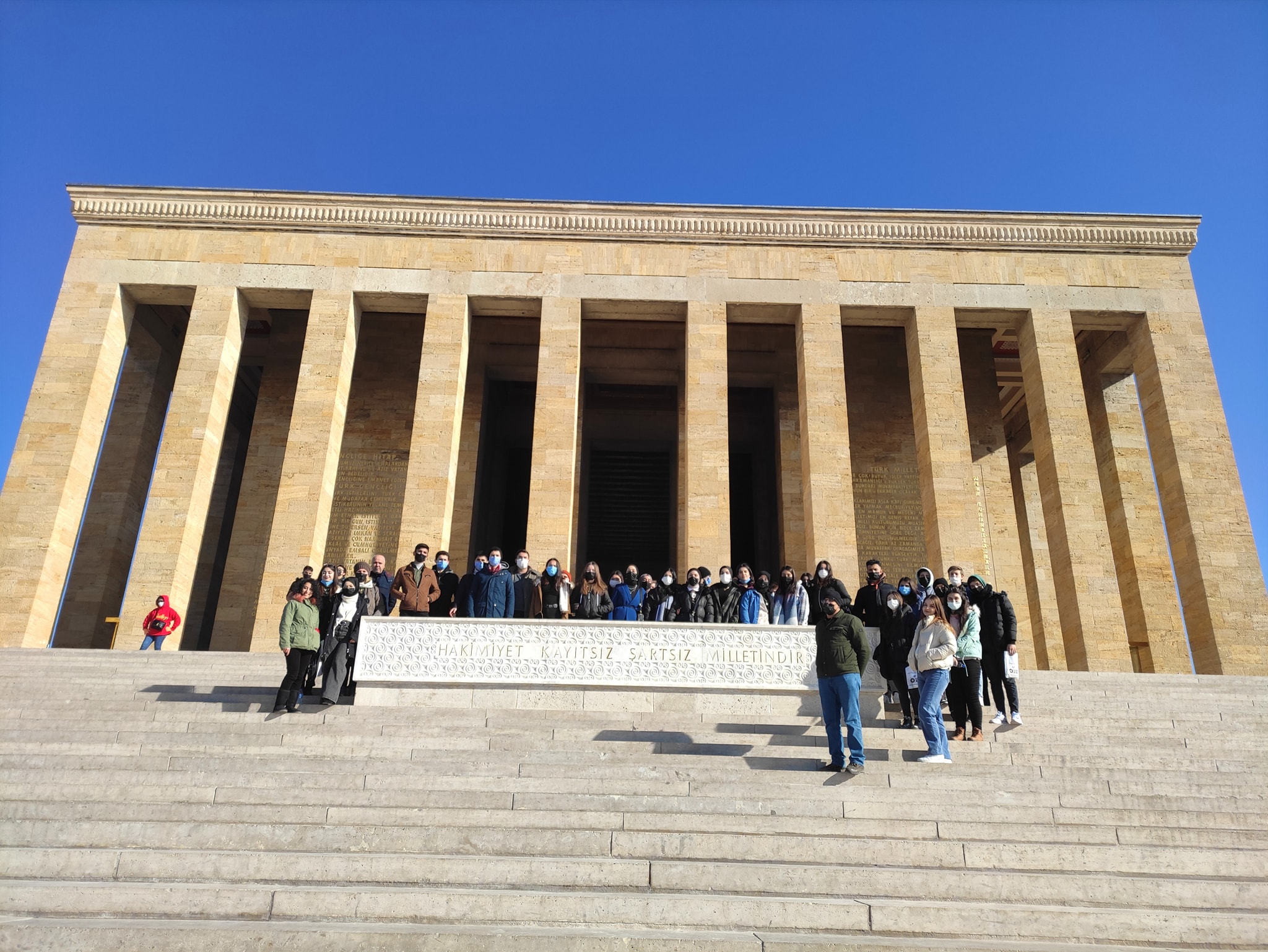 Kınık Belediyesi Öğrencilerle Anıtkabir'de