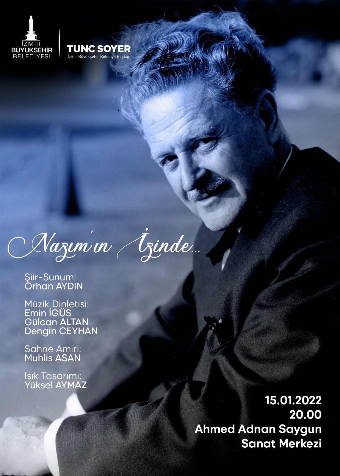 Nazım Hikmet 120’İnci Yaş Gününde Şiir Ve Müzikle Anılacak