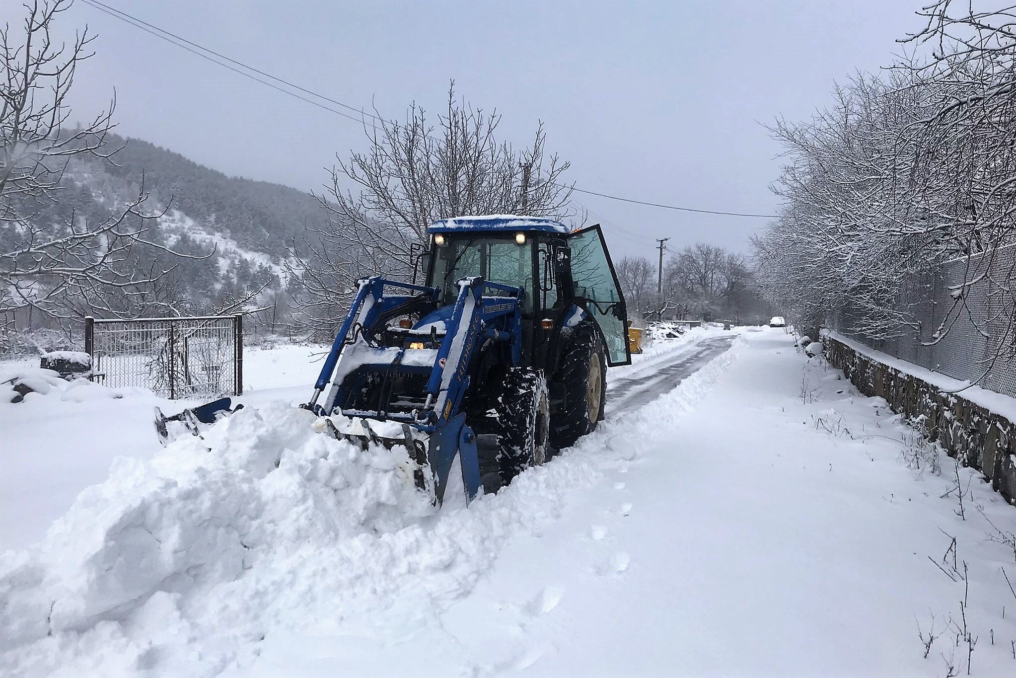 Ödemiş Belediyesi’nden Kar Alarmı
