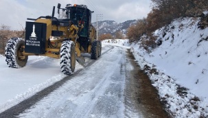 Ödemiş’te Kış Mücadelesi Aralıksız Devam Ediyor 