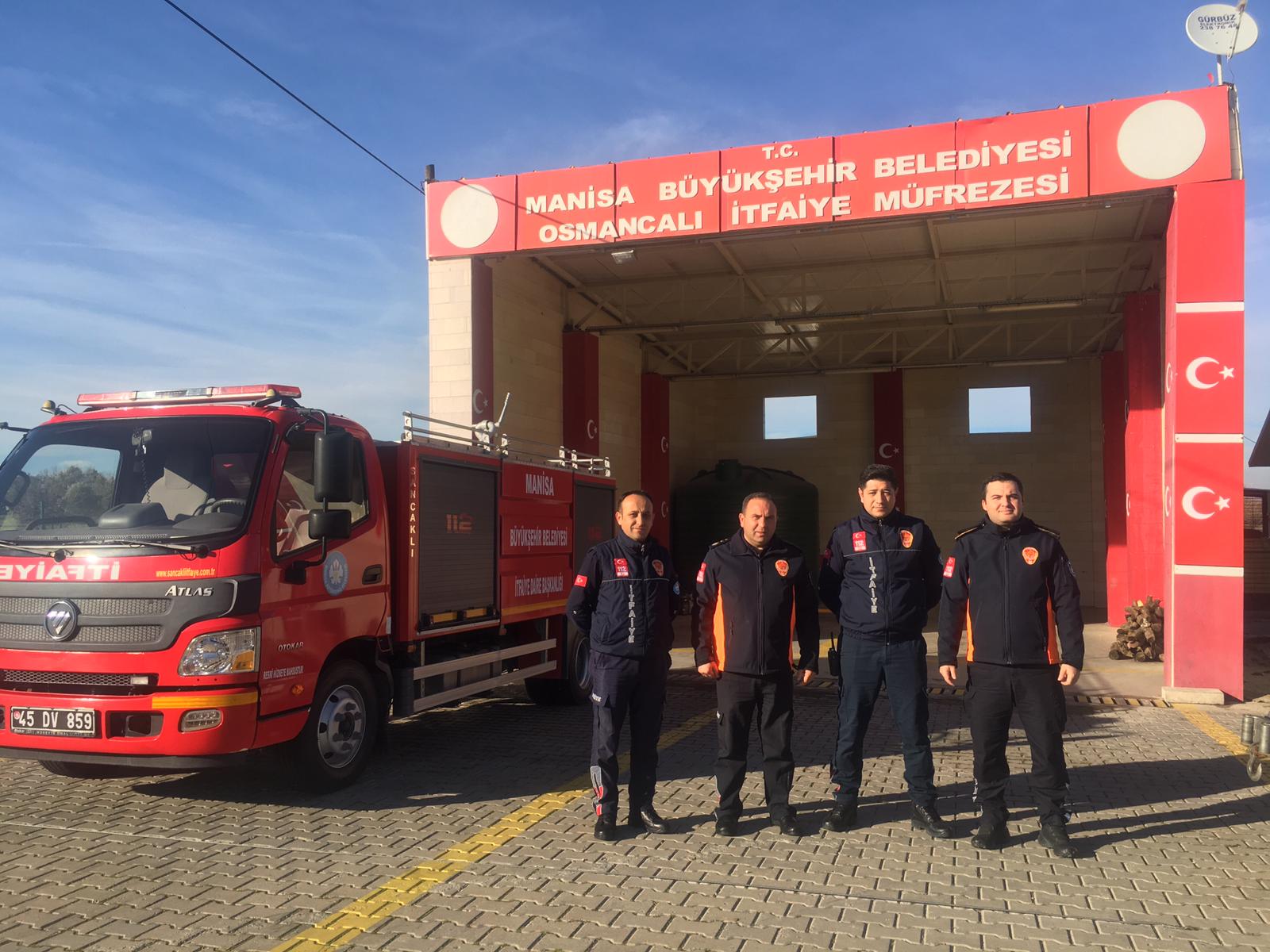 Yunusemre’deki İtfaiye Birimlerine Ziyaret