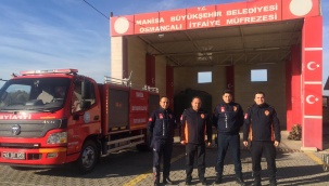 Yunusemre’deki İtfaiye Birimlerine Ziyaret
