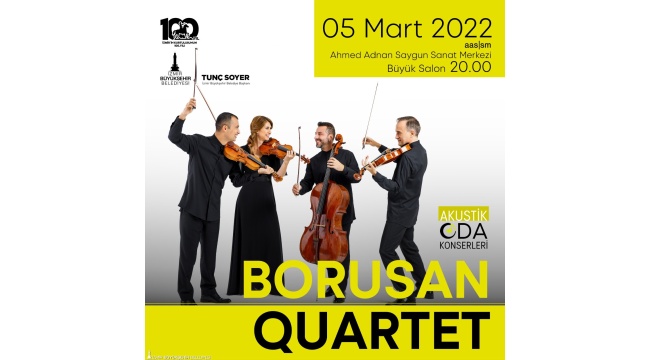 Akustik Oda Konserleri 5 Mart’ta Başlıyor