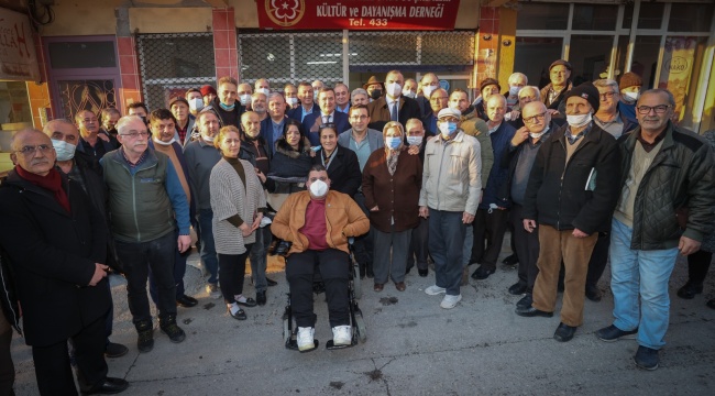 Başkan Batur'dan Göçmen Dernekleri Turu