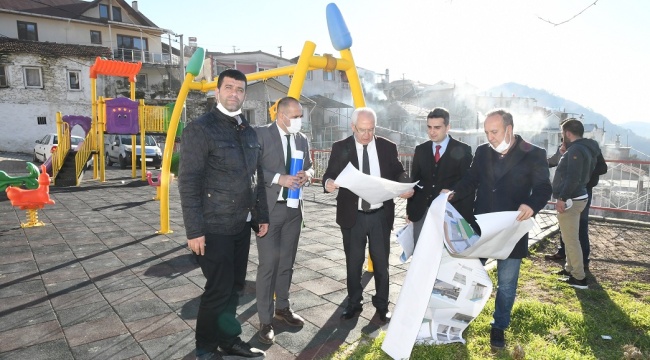 Başkan Selvitopu, Kavacık Meydan Projesi'ni Yerinde Anlattı