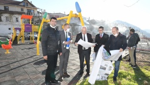 Başkan Selvitopu, Kavacık Meydan Projesi'ni Yerinde Anlattı