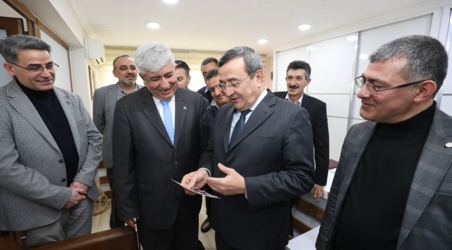 Batur'dan, Oda Başkanlarına Tebrik Ziyareti