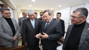 Batur'dan, Oda Başkanlarına Tebrik Ziyareti