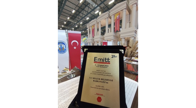 Efes Selçuk Belediyesi'ne EMITT'den Ödül