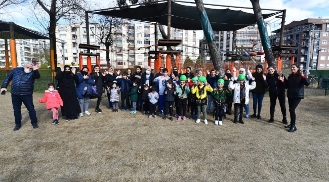 İşitme Engelli Ailelerin Çocukları Macera Park'taydı