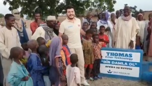 İzmirli Su Arıtma Firmasından Kamerun'a Su Kuyusu Kampanyası