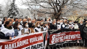 Sağlık Çalışanları ‘Beyaz Nöbet’ te