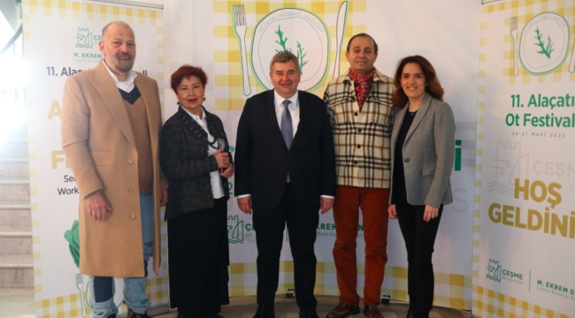 11’inci Alaçatı Ot Festivali Başlıyor