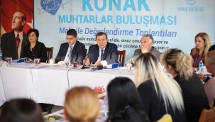 Başkan Batur Kadın Muhtarlarla Bir Araya Geldi