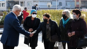 Başkan Selvitopu Şehit Aileleriyle Buluştu
