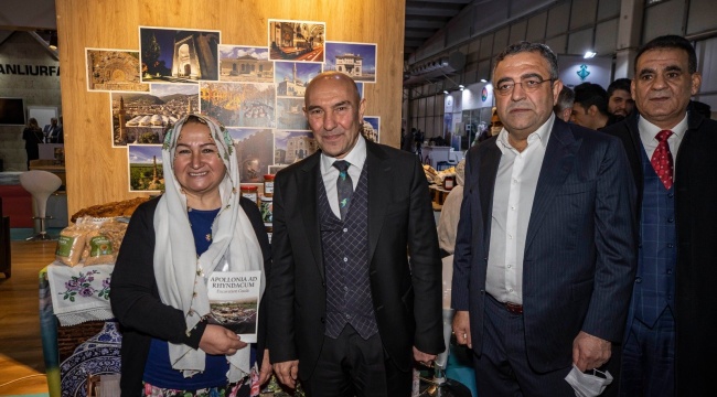 Başkan Soyer 1. Mezopotamya Turizm ve Gastronomi Fuarı&#039;na Katıldı