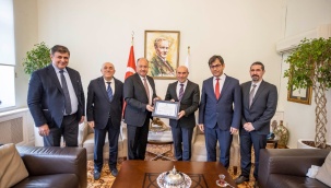 Başkan Soyer Kuzey İzmir Teknoloji Merkezi Heyetini Ağırladı