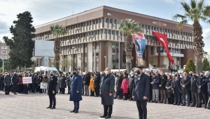 Çanakkale Şehitleri Aliağa’da Anıldı