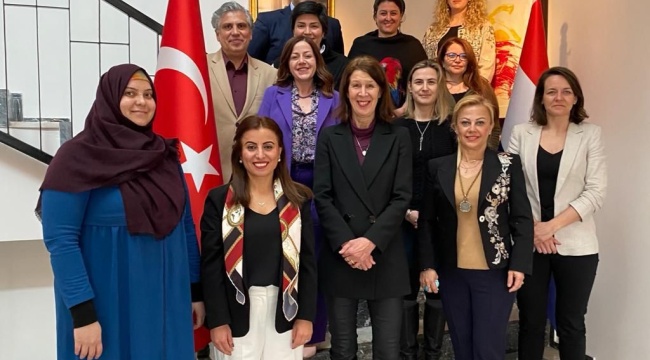 Hollanda Büyükelçisi İ İGC’yi Konutunda Ağırladı
