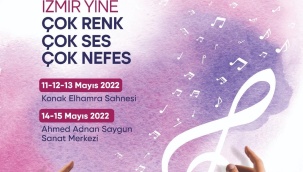 İzmir Çok Sesli Korolar Festivali Düzenleniyor