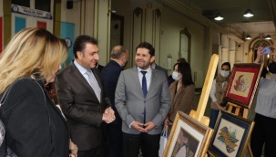 İzmir İl Milli Eğitim Müdürlüğünden Eğitim ve Sağlık Çalışanlarını Bir Araya Getiren Minyatür ve Tezhip Sergisi