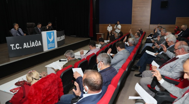 Aliağa Belediye Meclisi Nisan Ayı İkinci Birleşimi Yapıldı