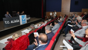 Aliağa Belediye Meclisi Nisan Ayı İkinci Birleşimi Yapıldı