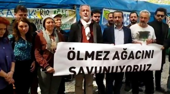 Baro Başkanları, Ormanları ve Zeytin Ağaçları İçin Direnen İkizköylüleri Ziyaret Etti