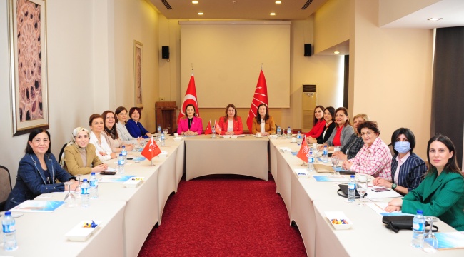 CHP’li Kadınlar Saha Çalışmalarını Planladı