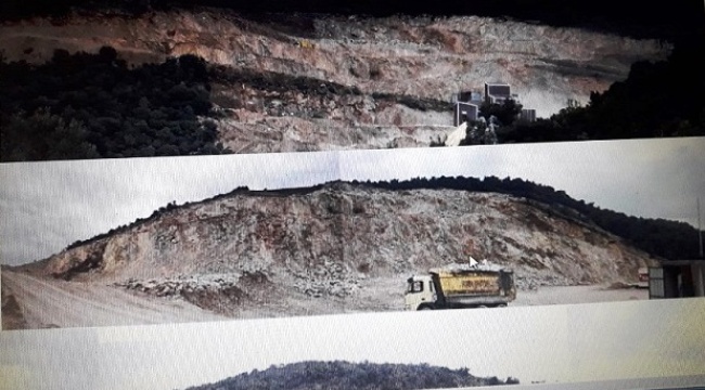 İzmir’de Doğa Koruma Alanı’nda 2 Milyon Ton Kapasiteli Taş Ocağı
