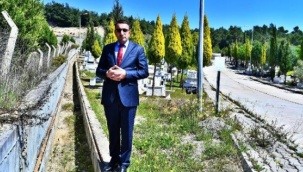 İzmir'de Hırsızlar Mezarlıklara Dadandı