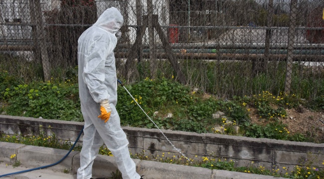 Kemalpaşa&#039;da Larva İle Mücadele Sürüyor