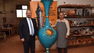 Menemen'den Cumhurbaşkanlığına Dev Vazo