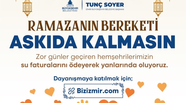 “Ramazan Dayanışmasını Askıda Fatura İle Büyütelim”