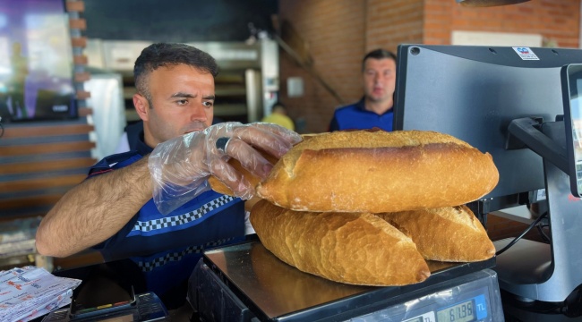 Aliağa Zabıtası’ndan Fırınlara Gramaj ve Fiyat Denetimi
