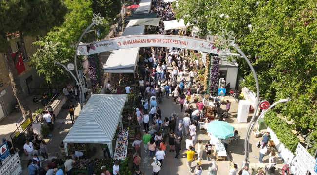 Bayındır Çiçek Festivali Son Gününde de Doldu Taştı