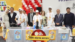 Bergama’da Özel Eğitim Sınıfları Öğrencilerinin Yaptıkları Yemekler Yarıştı