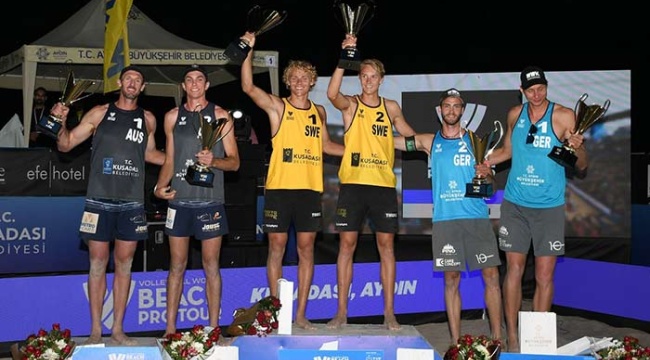 Dünya VW Beach Pro Tour Kuşadası’nı izledi