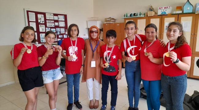 İsmail Güral Ortaokulu Öğrencileri Kaan Efe'ye Nefes Oldu