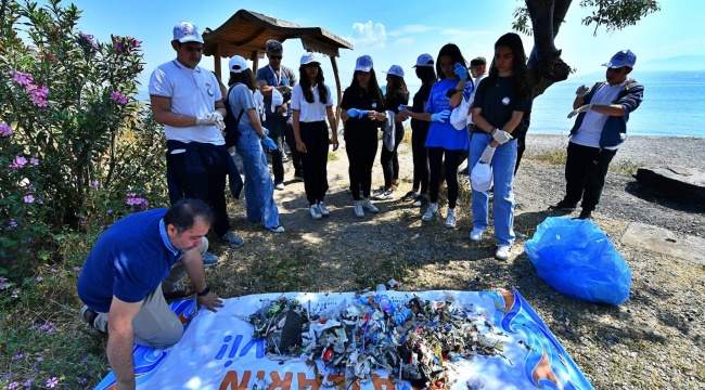 İzmir Büyükşehir Belediyesi Deniz Çöpleri İzleme Programı’na dahil oldu