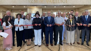 İzmir'de Türkiye ile Azerbaycan Kardeşliğinin Anlatıldığı Resim Sergisi Açıldı