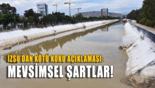İZSU'dan Kötü Koku Açıklaması: Mevsimsel Şartlar