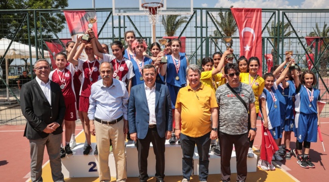 Konak&#039;ta Sokak Basketbolu Fırtınası Esti