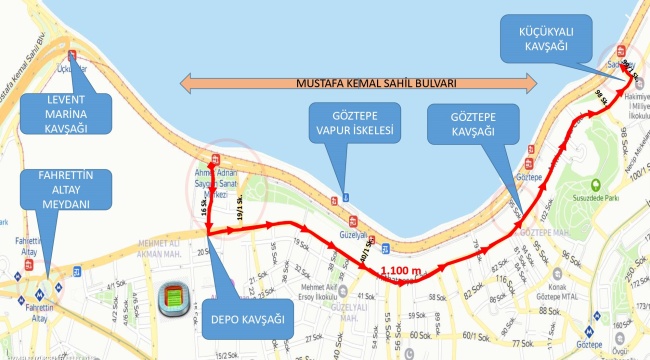 Mithatpaşa Caddesi’nde Trafik Akışı Değişiyor
