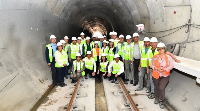 Narlıdere Metrosu’nda İşler Tıkır Tıkır Yürüyor